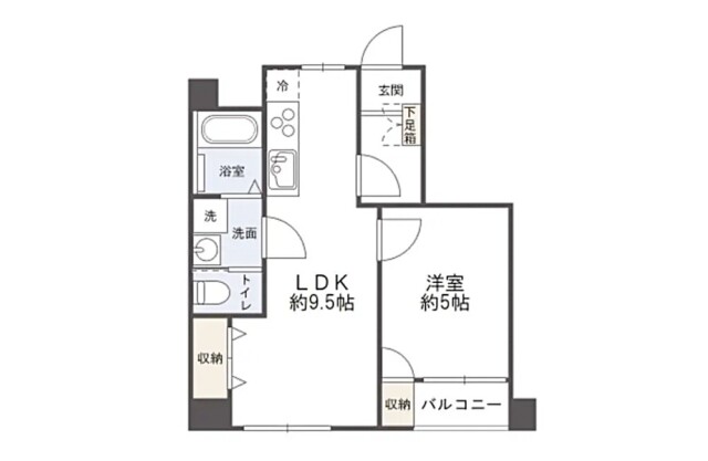マンションヴィップ目黒　間取り図