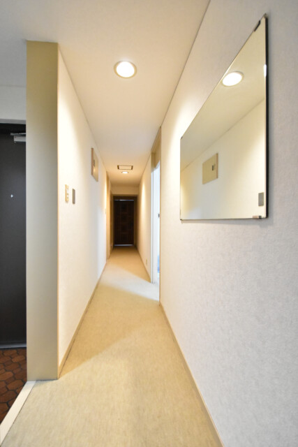 早稲田セントラルハイツ 玄関廊下