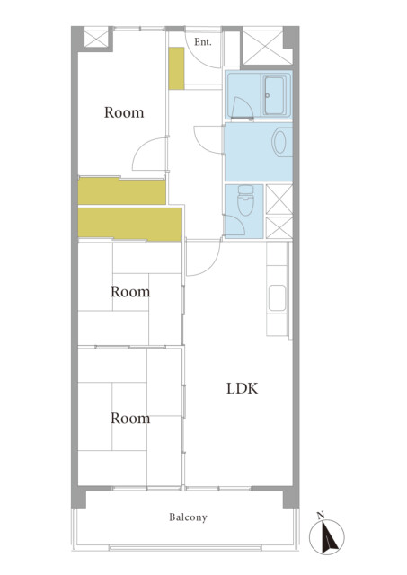 ドルフ目黒　間取り図