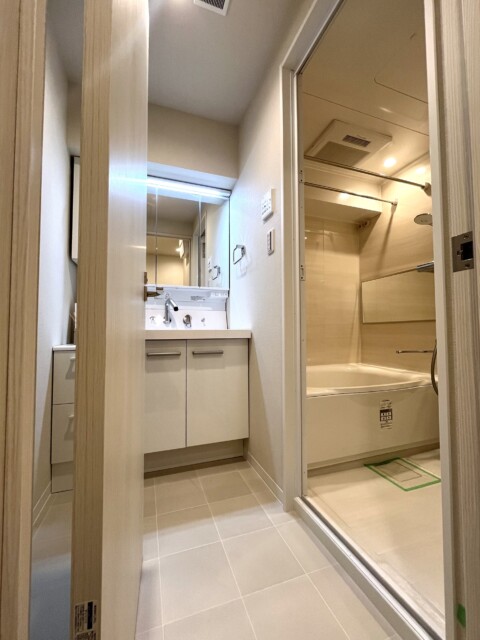 日本橋アムフラット 洗面室