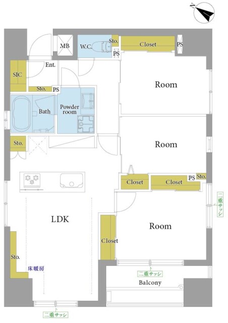 ダイアパレスシェルトワレ目黒 間取り図 ダイアパレスシェルトワレ目黒 間取り図