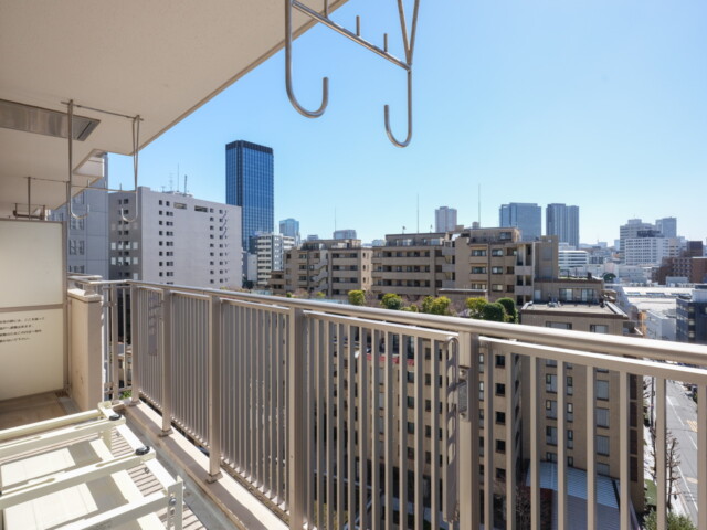 飯田橋第二パークファミリア メインバルコニー