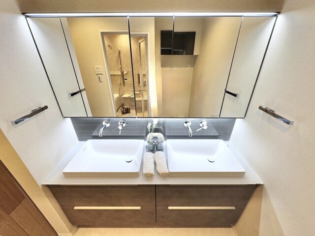 ベイクレストタワー 洗面室