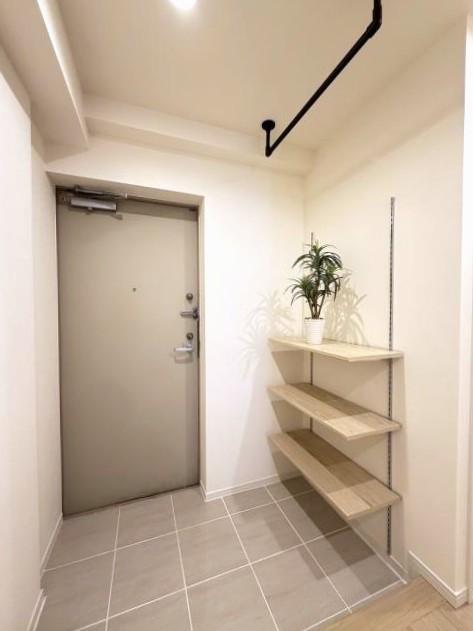 柿の木坂パレス 玄関