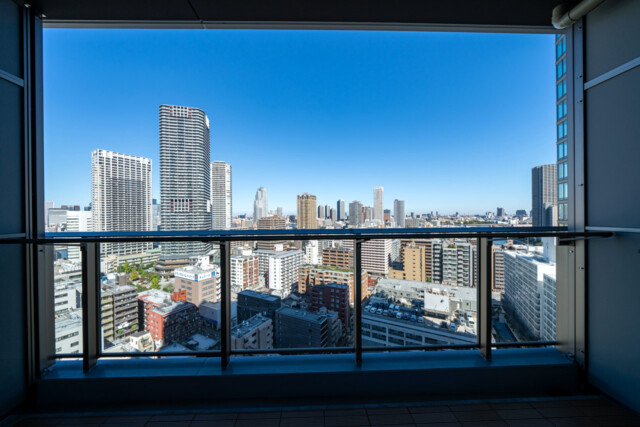パークタワー勝どきミッド バルコニー
