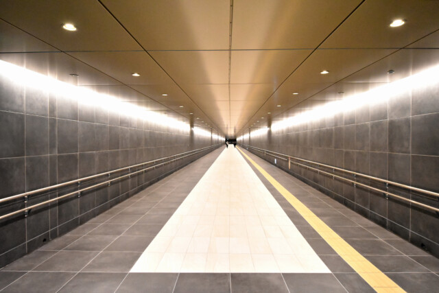 勝どき駅 駅直結地下通路