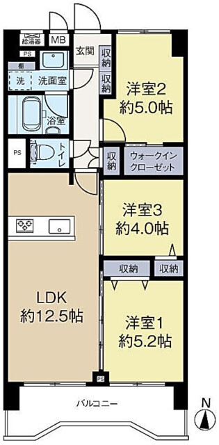 ソフィア東大島　間取り図