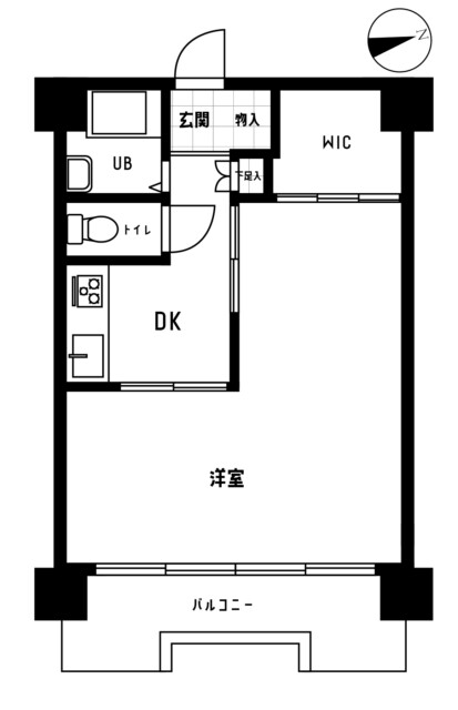 マリンシティダイヤモンドパレス　間取り図