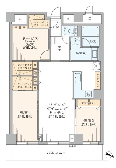 アルス音羽　間取り図