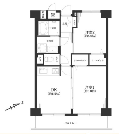目白ガーデニア　間取り図