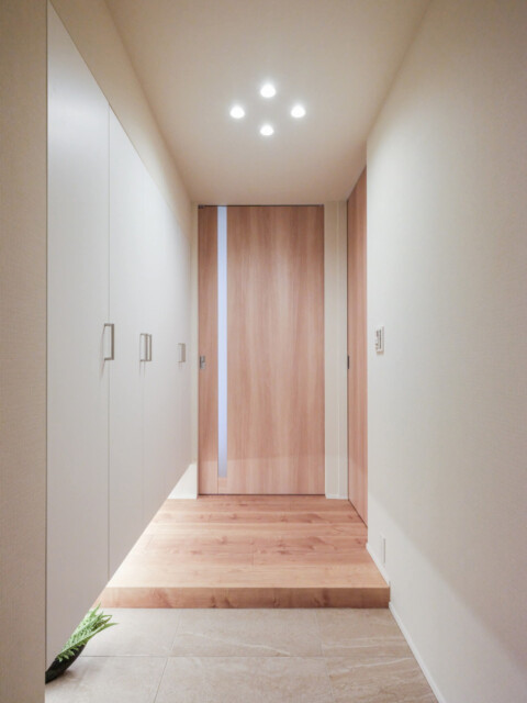 東急ドエル・プレステージ池田山クレアモント 玄関