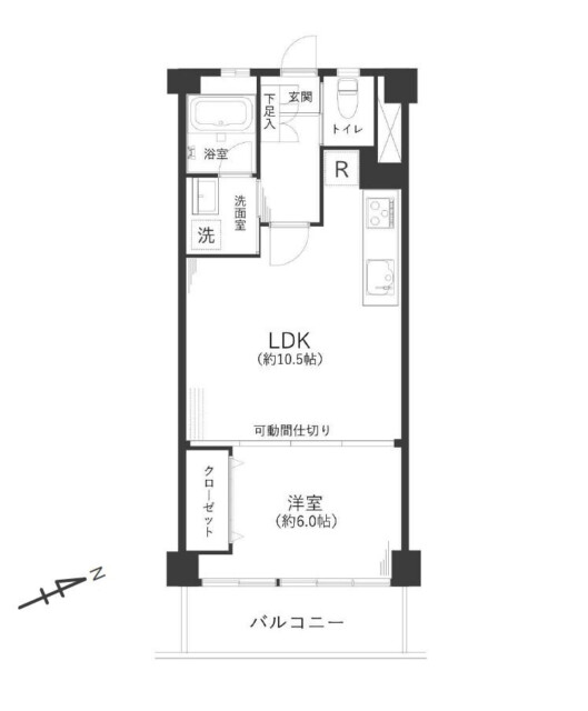 駒場ネオパレス 間取り図 駒場ネオパレス 間取り図