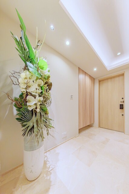 勝どきザ・タワー 玄関