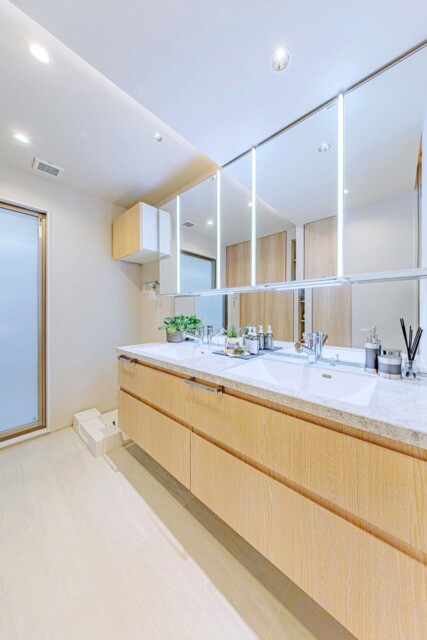 勝どきザ・タワー 洗面室