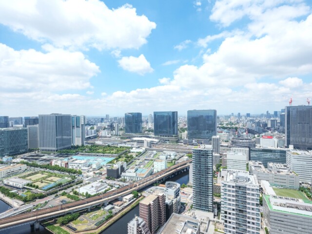 芝浦アイランドケープタワー 西側眺望