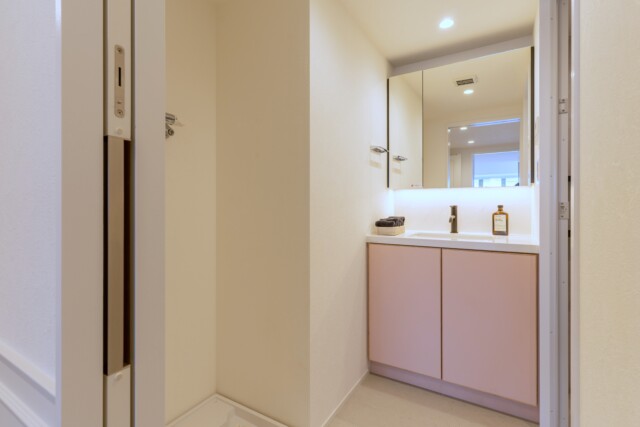 クレッセント渋谷神泉 洗面室