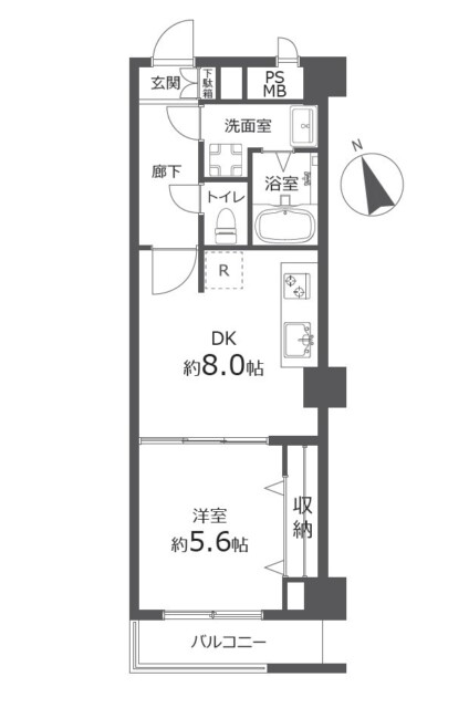 シャンボール恵比寿　間取り図