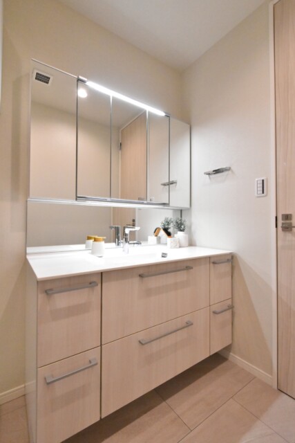 ザ・クレストタワー (65)洗面室