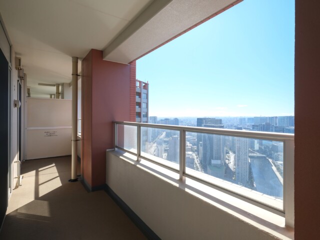 芝浦アイランドケープタワー バルコニー