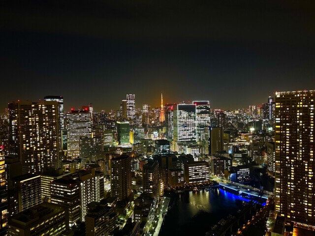 芝浦アイランドケープタワー 夜景